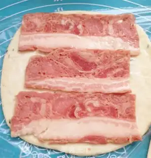 Make Bacon roll step 2