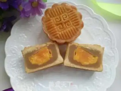 Make A wide moon cake step 22