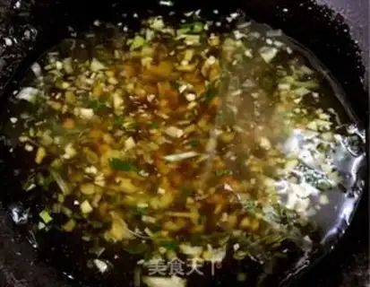 Make Garlic fan steam tape step 8