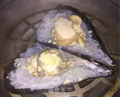 Make Garlic fan steam tape step 9