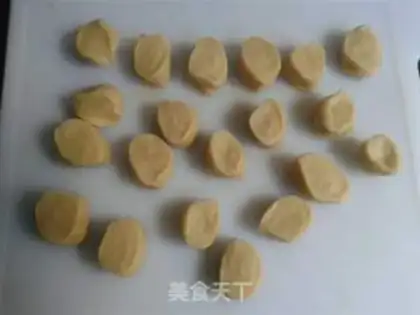 Make Mini chestnuts step 1