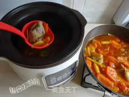 Make Tomato cowtail soup step 11