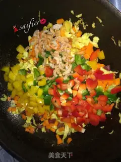 Make Pineapple rice step 5