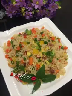 Make Pineapple rice step 6