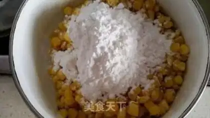 Make Sweet corn pot step 3