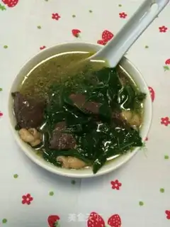 Make Chicken chicken liver soup step 6