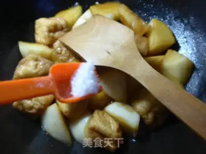 Make Tofu burn radish step 9