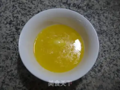 Make Sponge cake with tea and milk step 1