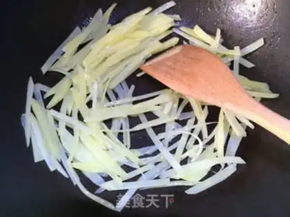 Make Garlic white potatoes step 5