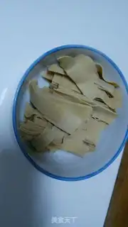 Make Spicy bean skin step 0