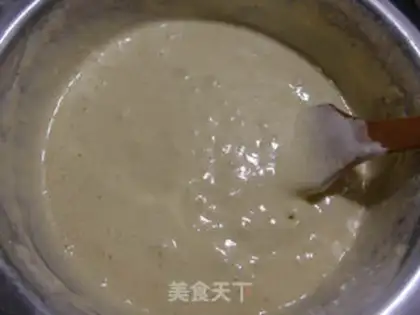 Make Sponge cake with tea and milk step 5