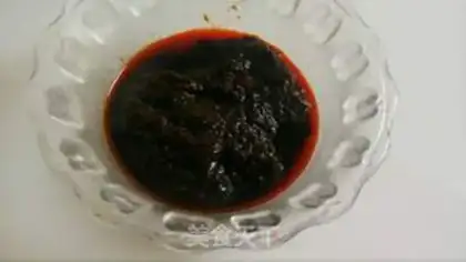Make Spicy bean skin step 2