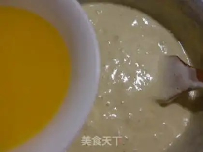 Make Sponge cake with tea and milk step 6