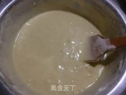 Make Sponge cake with tea and milk step 7