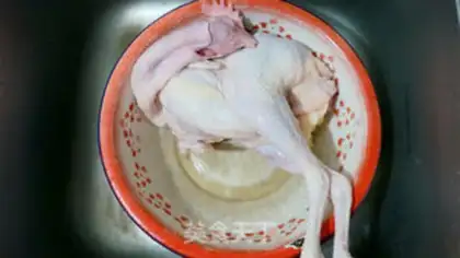 Make Chicken tofu dry step 0