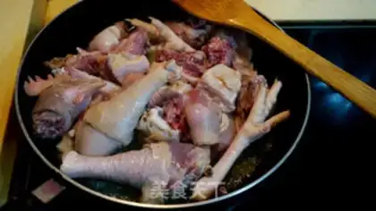 Make Chicken tofu dry step 3