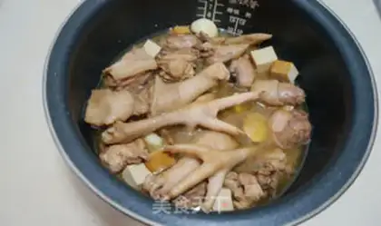 Make Chicken tofu dry step 6