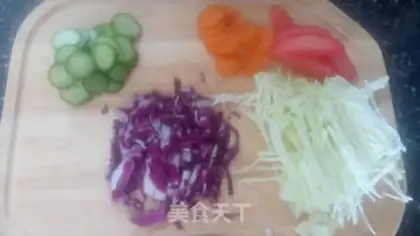 Make Vegetable salad step 0