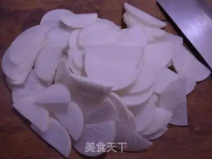 Make The radish step 1