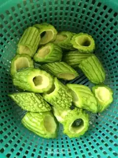 Make Bitter melon step 1