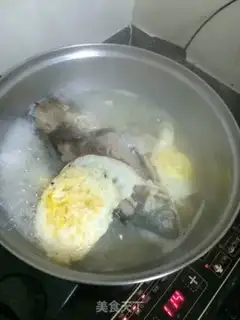 Make Squid egg soup step 6