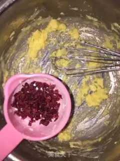 Make Cranberry cookies step 3