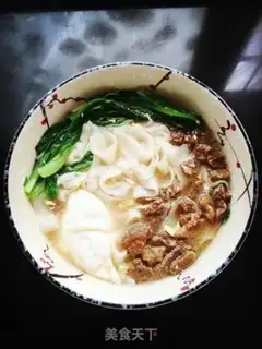 Make Homemade beef noodles step 17