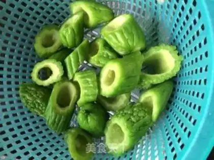 Make Bitter melon step 3