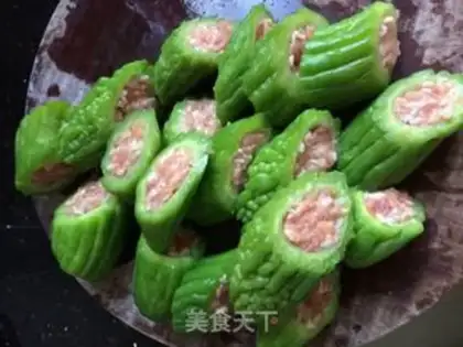 Make Bitter melon step 4