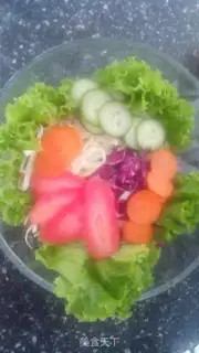 Make Vegetable salad step 1