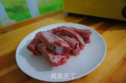 Make Red burn ribs step 1