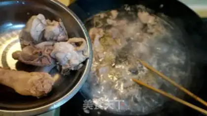 Make Weed chicken soup step 4