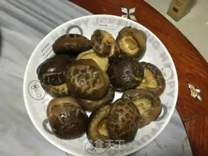 Make Shrimp glue for mushrooms step 1