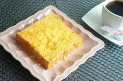 Make Rock-burned cheese toast step 5
