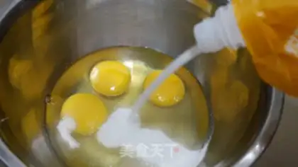 Make A yogurt cake step 1