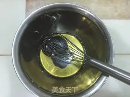 Make Chocolate mooncake step 2