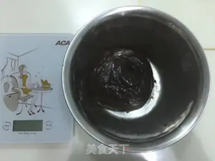 Make Chocolate mooncake step 5