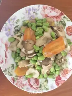 Make Four fungus fried meat step 5