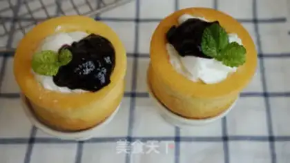 Make A yogurt cake step 14