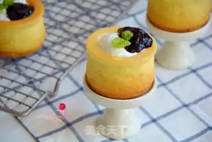 Make A yogurt cake step 16