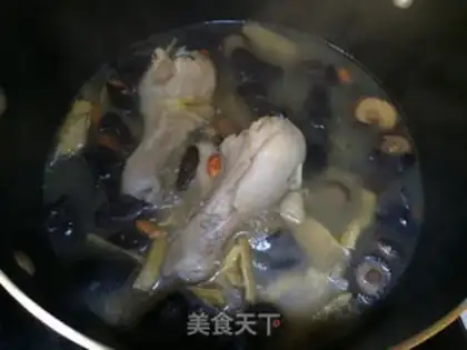 Make Chicken leg soup step 8