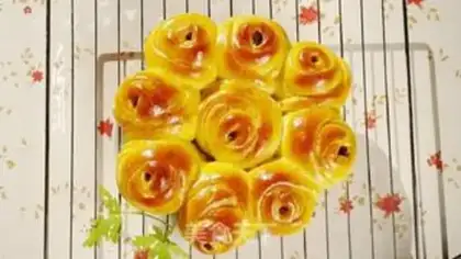 Make Cranberry rose bread step 9