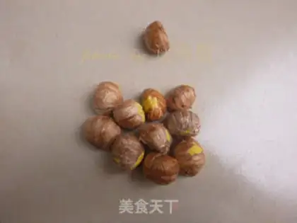Make Poached chestnuts step 4