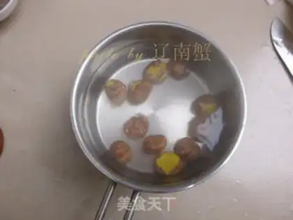Make Poached chestnuts step 5