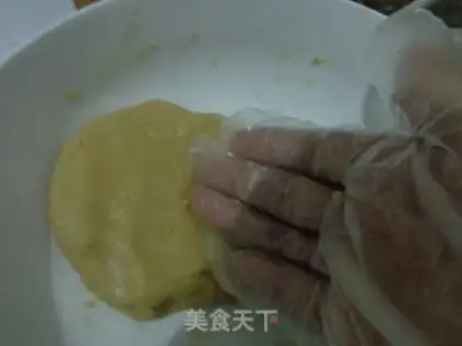 Make The date-measure mooncake step 5