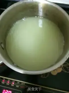 Make Cream ginger tea step 1