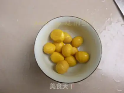 Make Poached chestnuts step 7