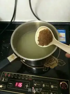Make Cream ginger tea step 3
