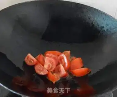 Make The shrimp tomatoes are hanging step 4