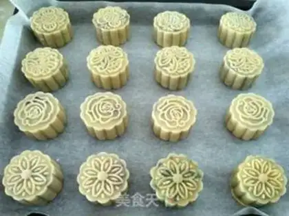 Make The potato moon cake step 11